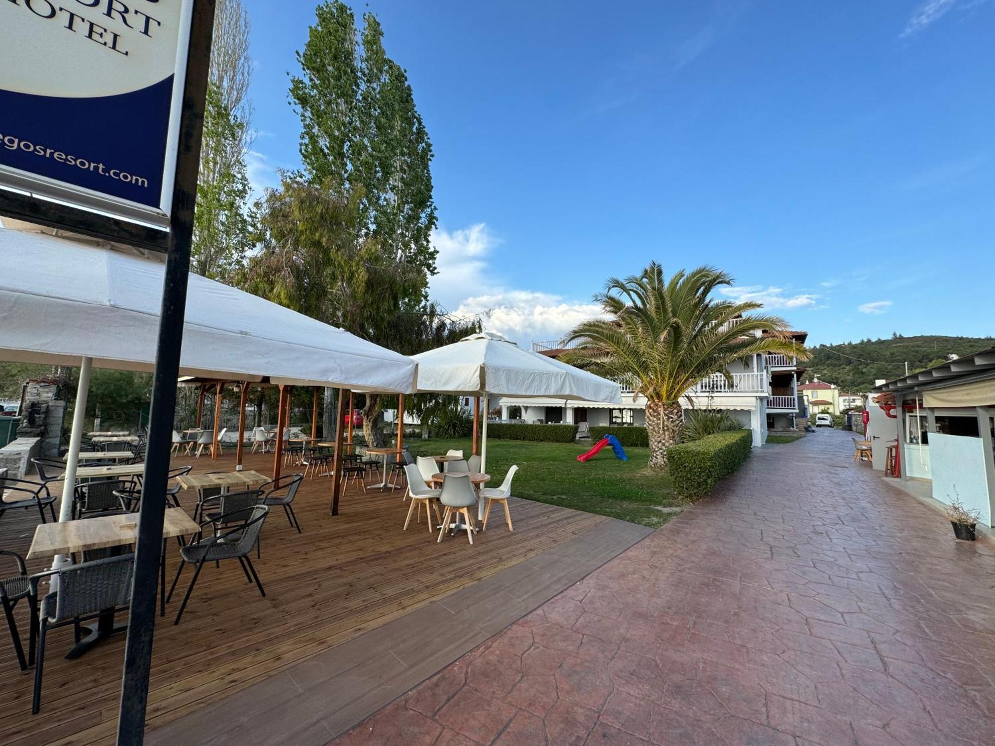Regos Resort Hotel Neos Marmaras Bagian luar foto